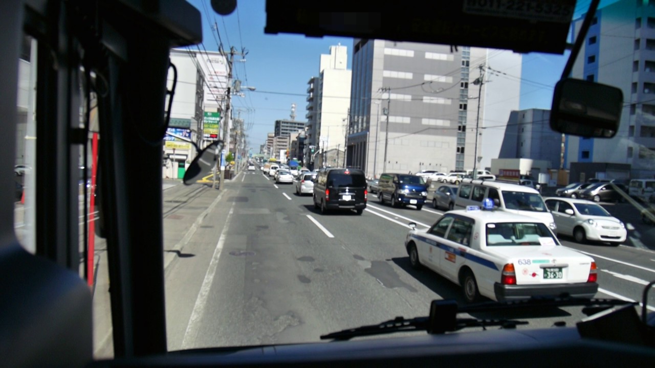 【前面展望】札幌駅バスターミナル～札幌大通～旭川ターミナル【北海道中央バス・高速あさひかわ号】