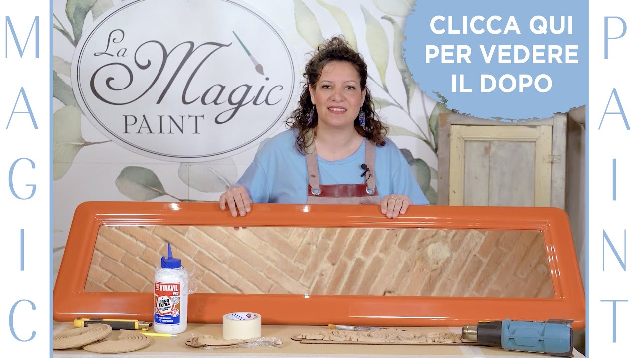 COLORARE LA PLASTICA E LA FORMICA CON MAGIC PAINT! Chalk Paint fai da te. DIY Elisa & MagicPaint!
