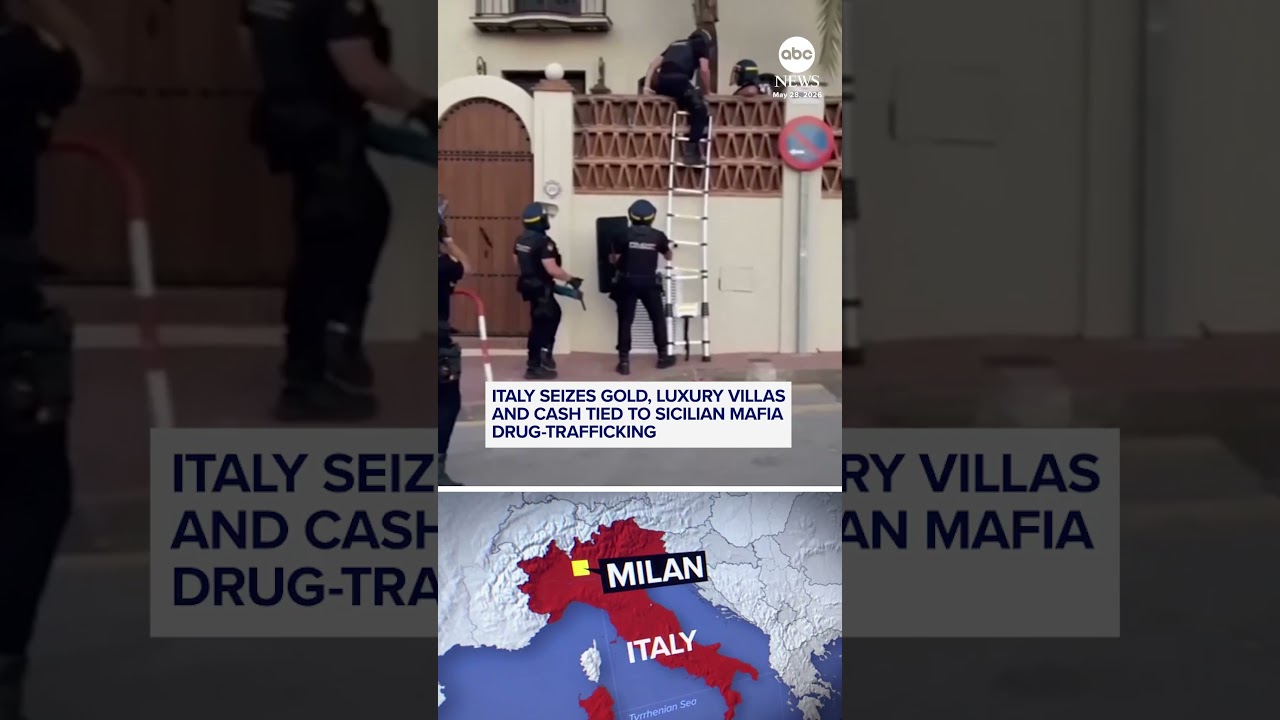 В Италии конфисковали активы, связанные с наркоторговлей сицилийской мафии