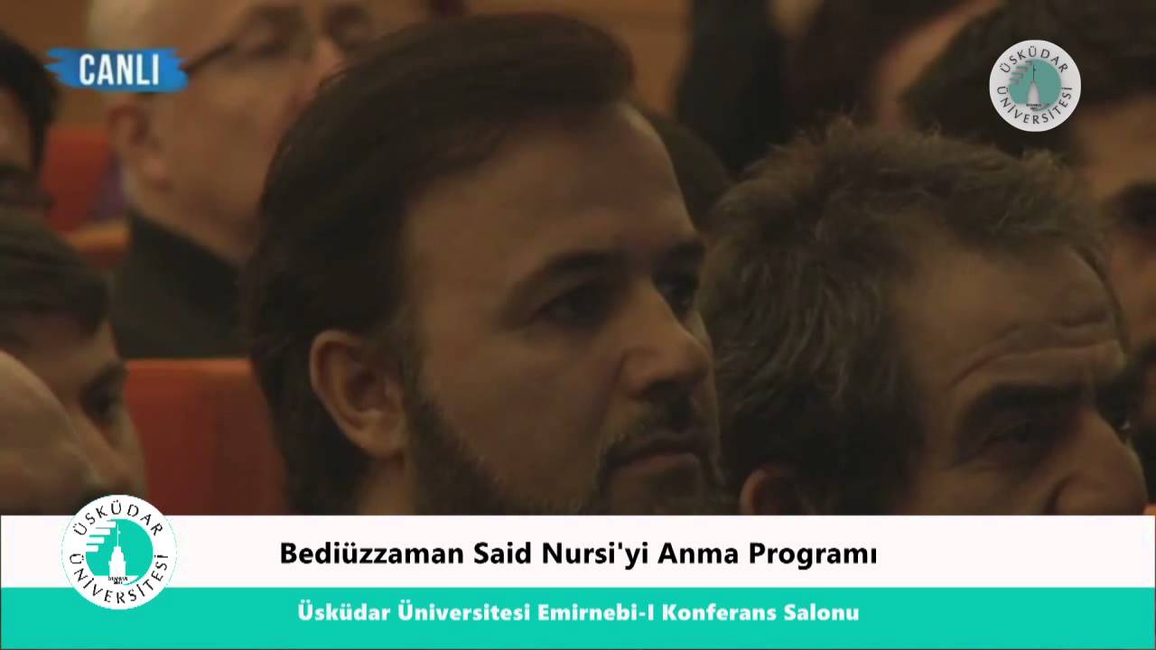 Bediüzzaman Said Nursi'yi Anma Programı Yusuf Kaplan 29.03.2016