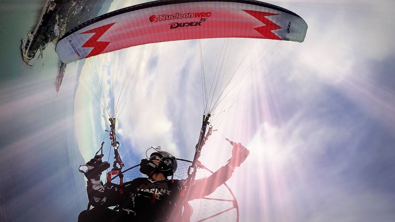 My 1st paramotor video  of 2016