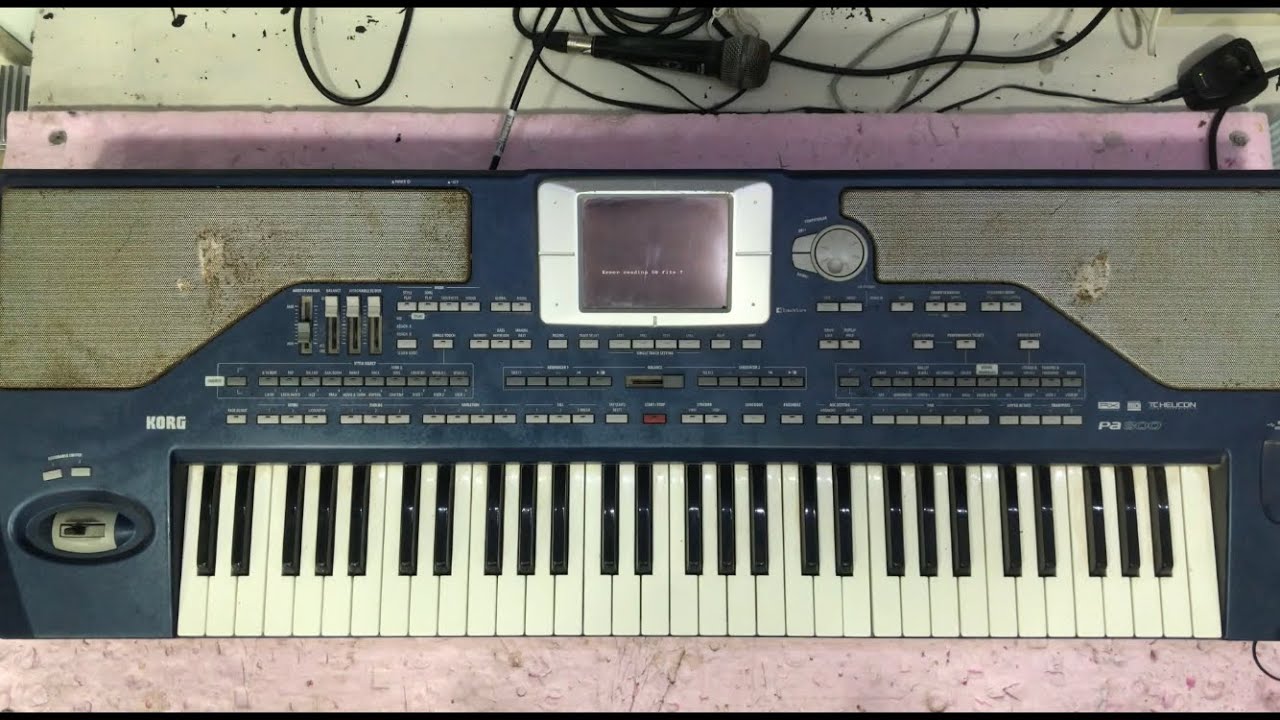 Korg Pa800 Sıvı temaslı Anakart onarımı/Error reading Os file-Genel Bakım/DoktOrg Teknik Servis ✅