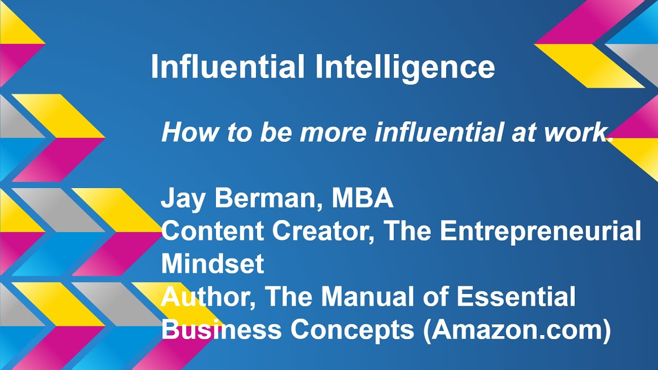 Influential Intelligence Module 2