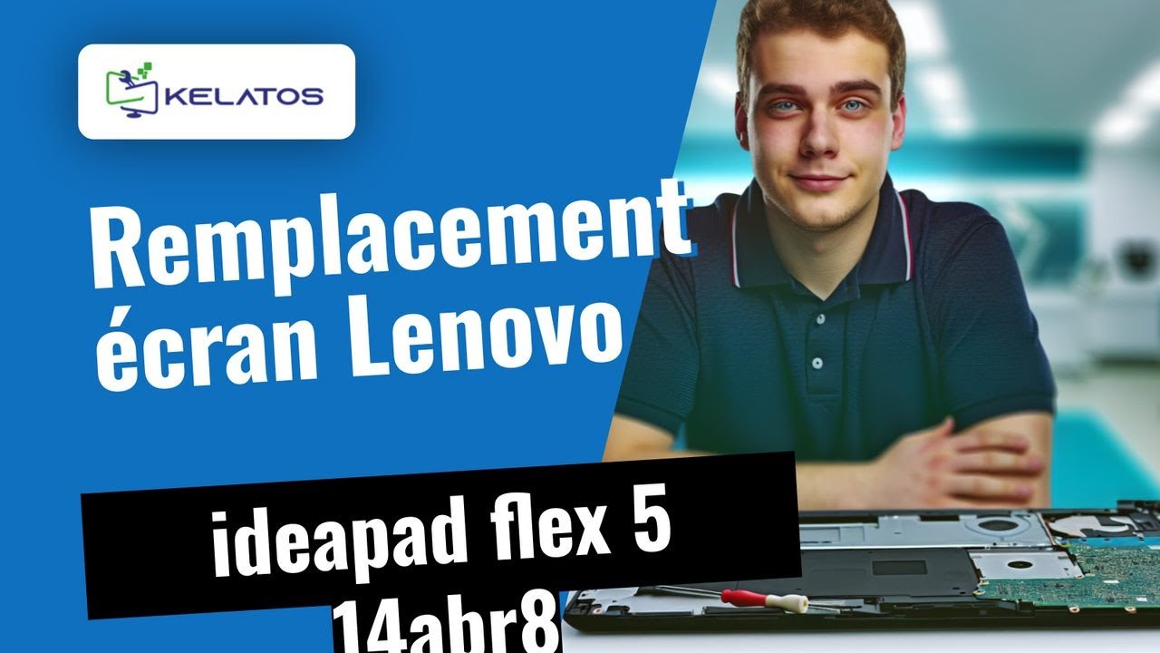 Écran cassé sur Lenovo ? 🔧 Remplacement de la vitre