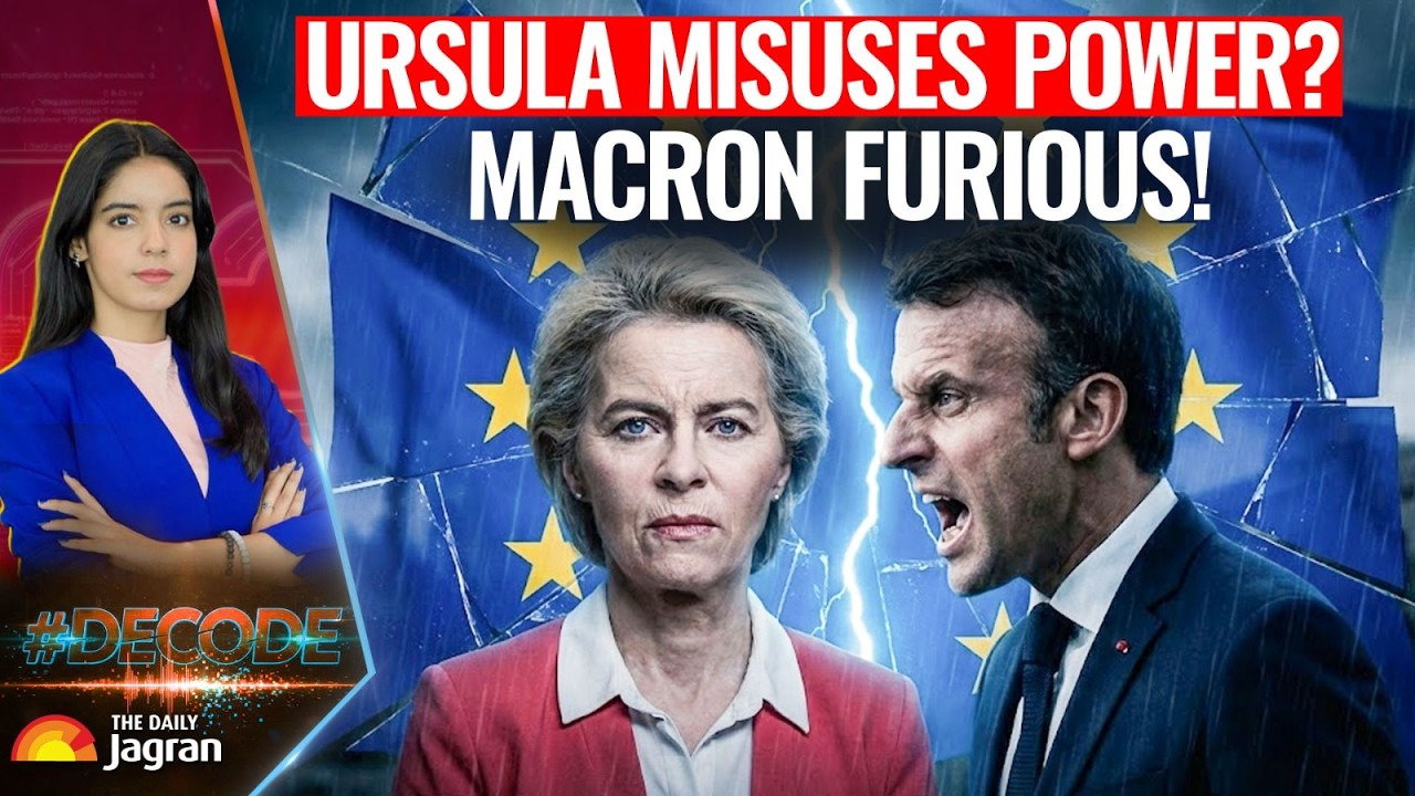 Урсула обходит всех стороной! Макрон в ярости из-за того, что Урсула оттеснила Европейский парлам...