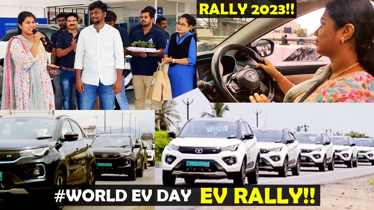 EV Rally of the Year 2023!! || Electric Excitement || Salem The true sai works Nexon EV || RM views