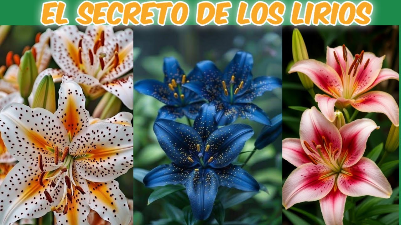 Cómo cuidar los LILIUM o Lirios Asiáticos y hacerlos Florecer por más Tiempo 