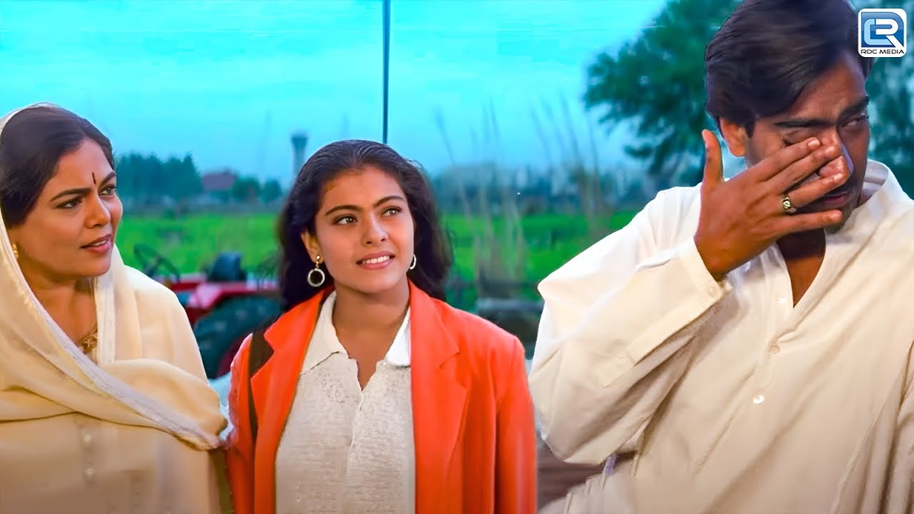 आखिर क्यों Ajay Devgn रो पड़ा Kajol को अचानक देखकर | Ajay Devgan & Kajol Romantic Love Story Scene