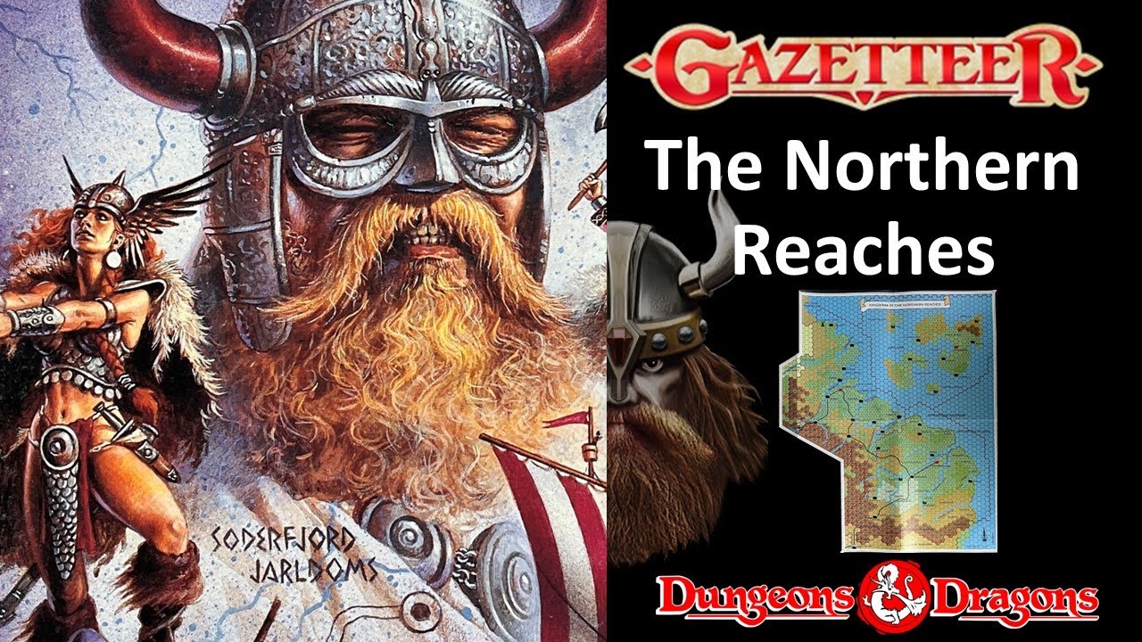 Gaz7 The Northern Reaches - the seventh BECMI Gazetteer set in the Known World (Mystara)