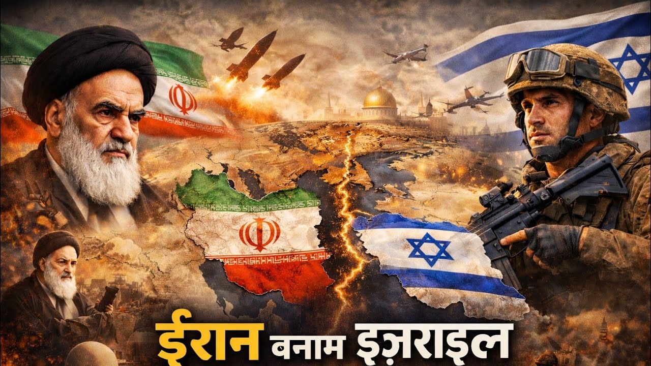 Iran vs Israel Conflict Explained | क्यों दुश्मन हैं ये दो देश?#IranVsIsrael #israel #khamenei 