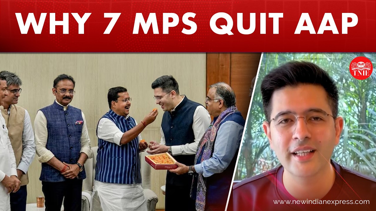 Raghav Chadha slams Arvind Kejriwal, explains his exit from AAP