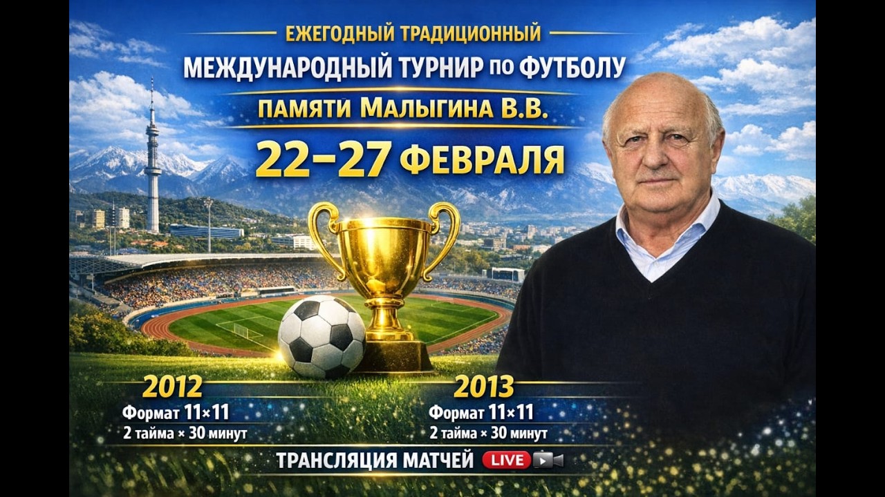 Фабрика Футбола - Қайрат Ф2 //2012// “Междунородный турнир заслуженного тренера РК Малыгина В.В”