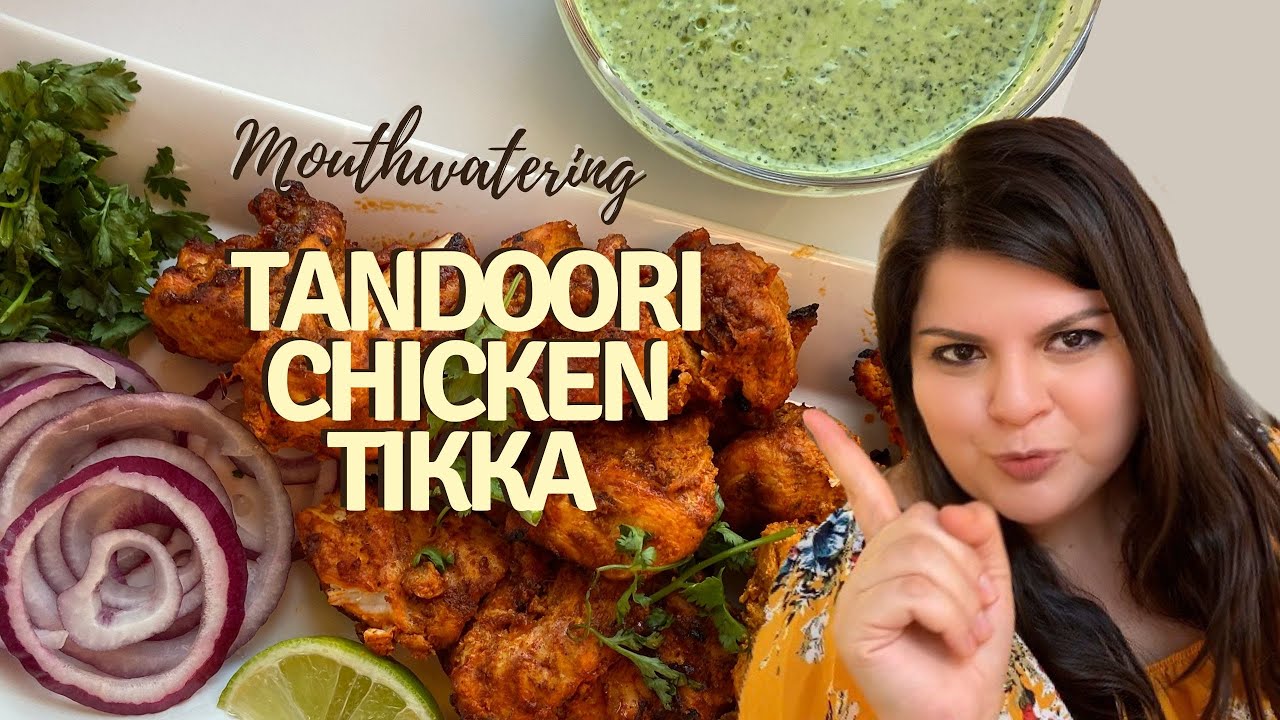 Tandoori Chicken Tikka + DIY tikka masala spice mix + Pudina Chutney (English & Español)