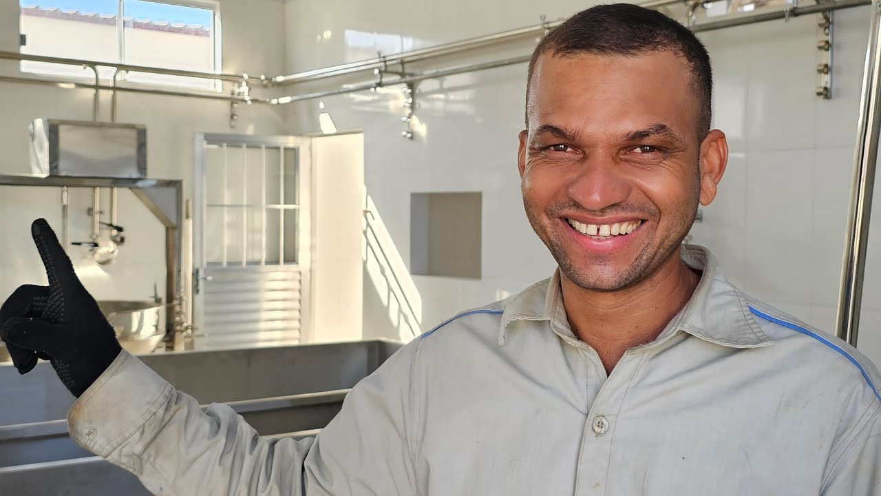 Instalação de uma fábrica de queijos, projeto de laticínio para fabricação de queijos, #queijos