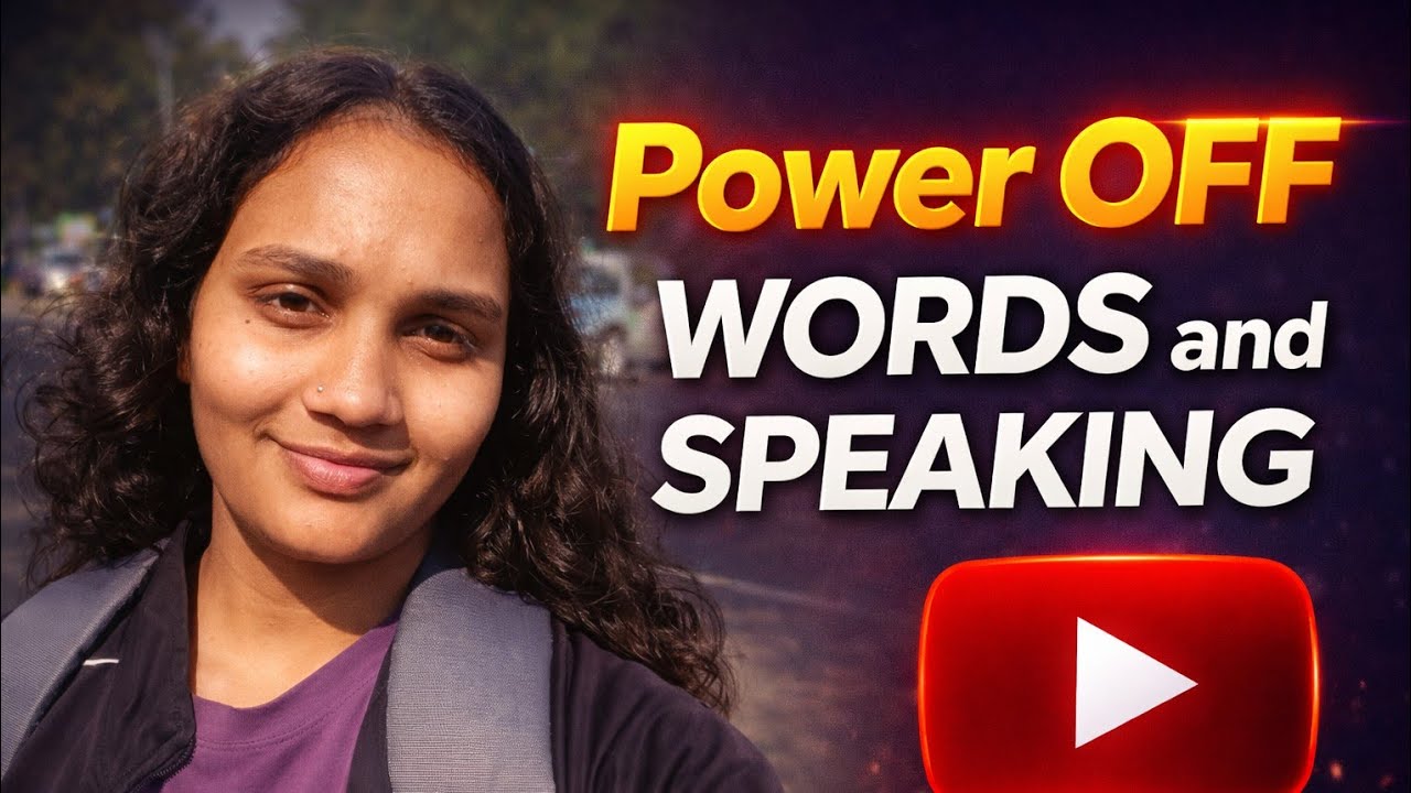 Power off  words and speaking 🗣️