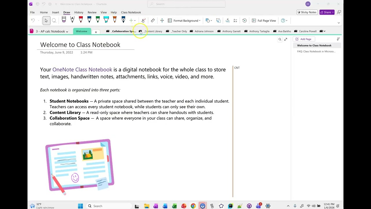 1/6/26 AP calc - 3rd hour