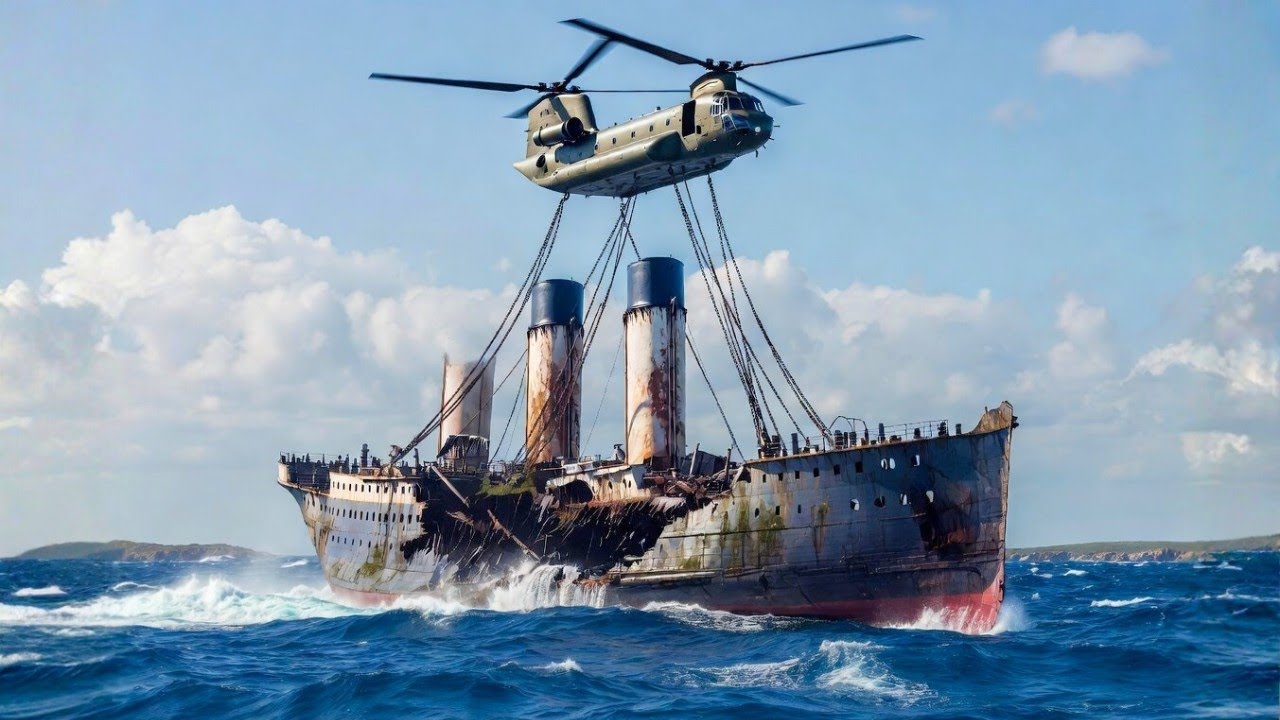 Buried for 100 Years Underwater… Titanic’s Restoration Defies Belief