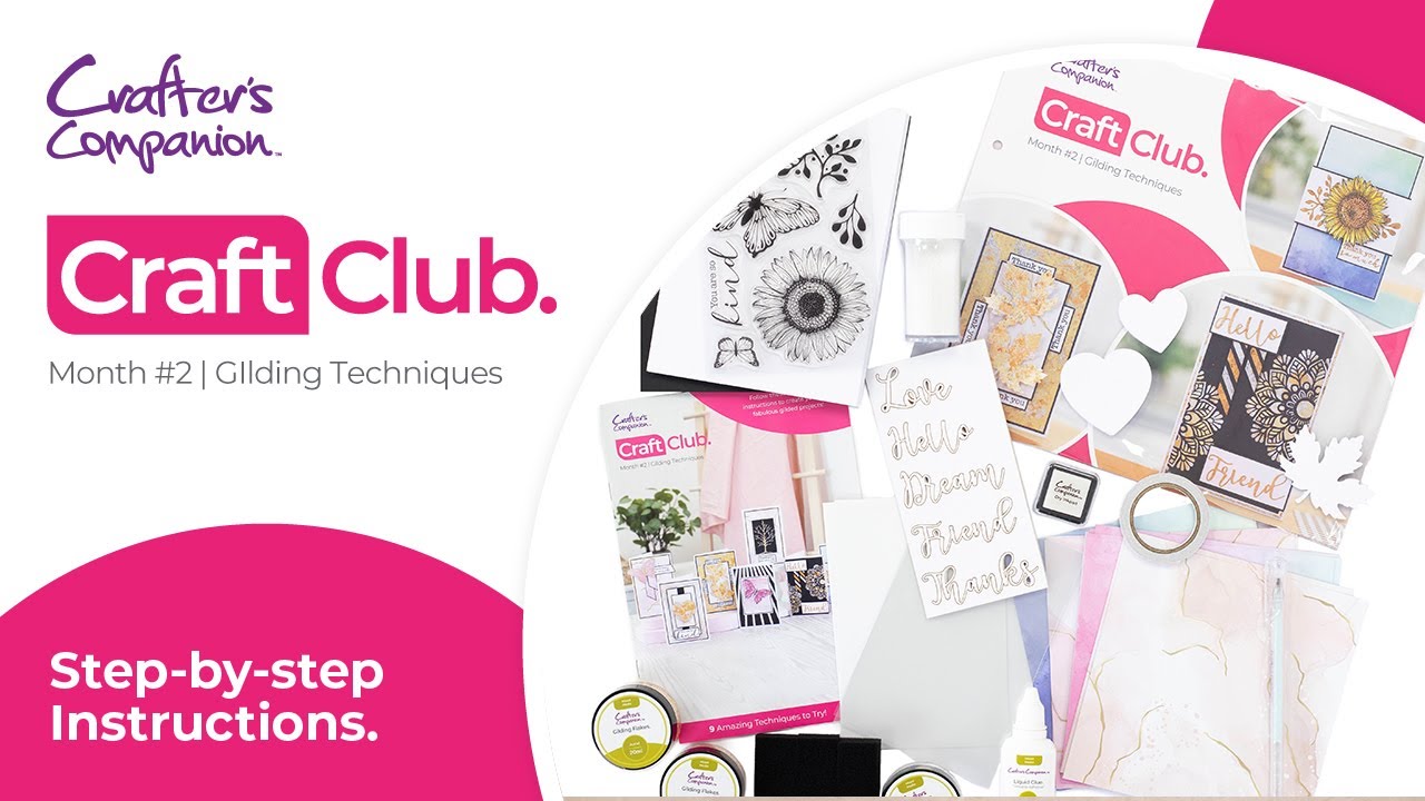 Monthly Craft Club 2: Gilding Techniques