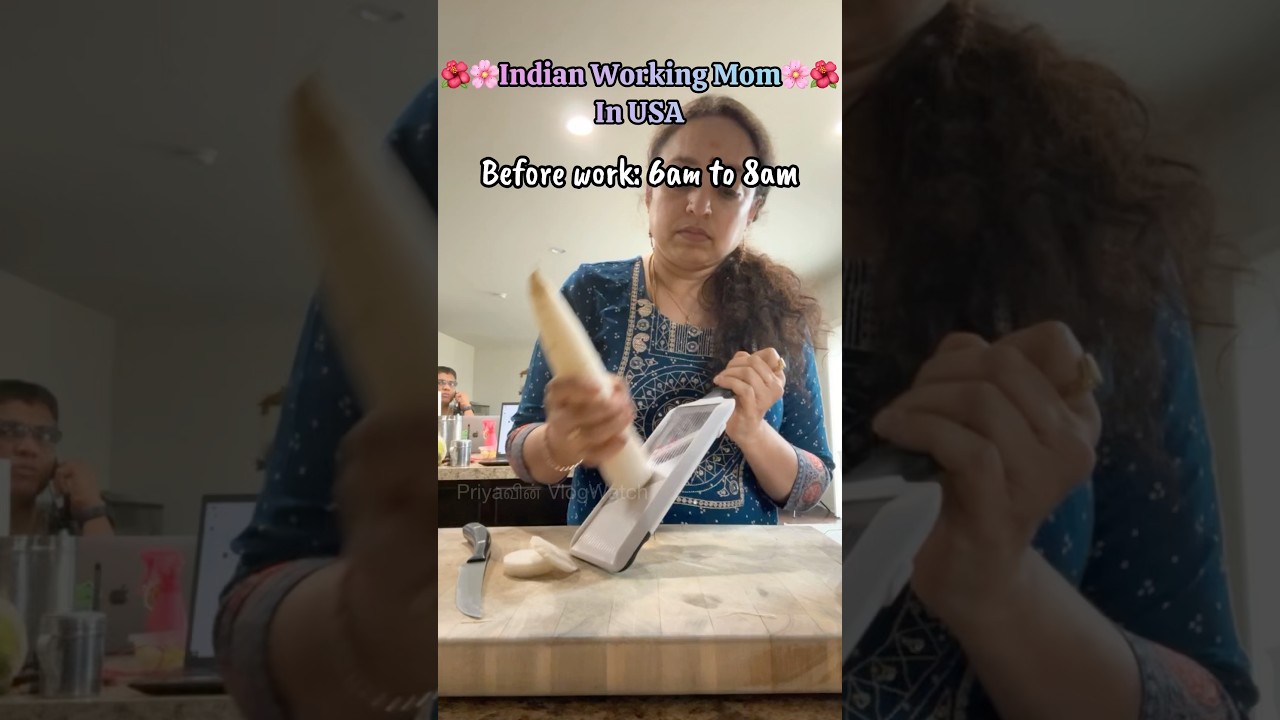 Mini Vlog🌇Indian Working mom routine⁉️ USA Tamil VLOG #ytshorts #shortsfeed #shorts #food #song