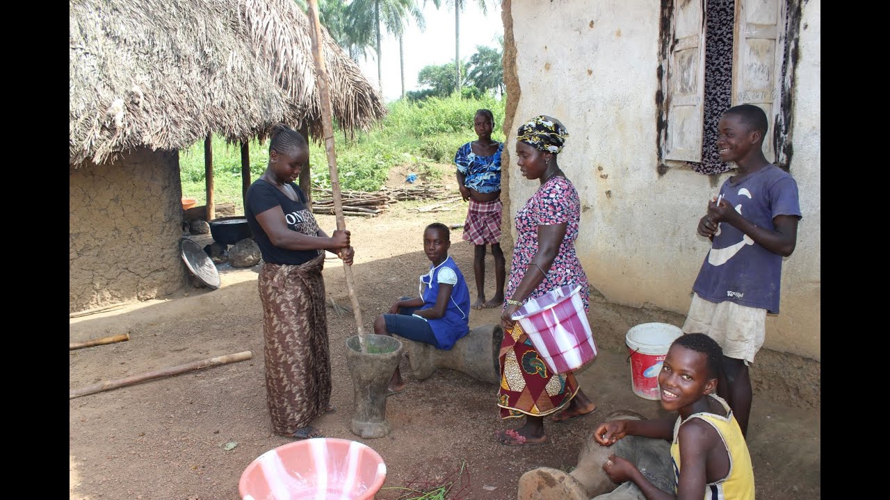 My Journey to Mende Tribe Village in Sierra Leone | Ballehun village