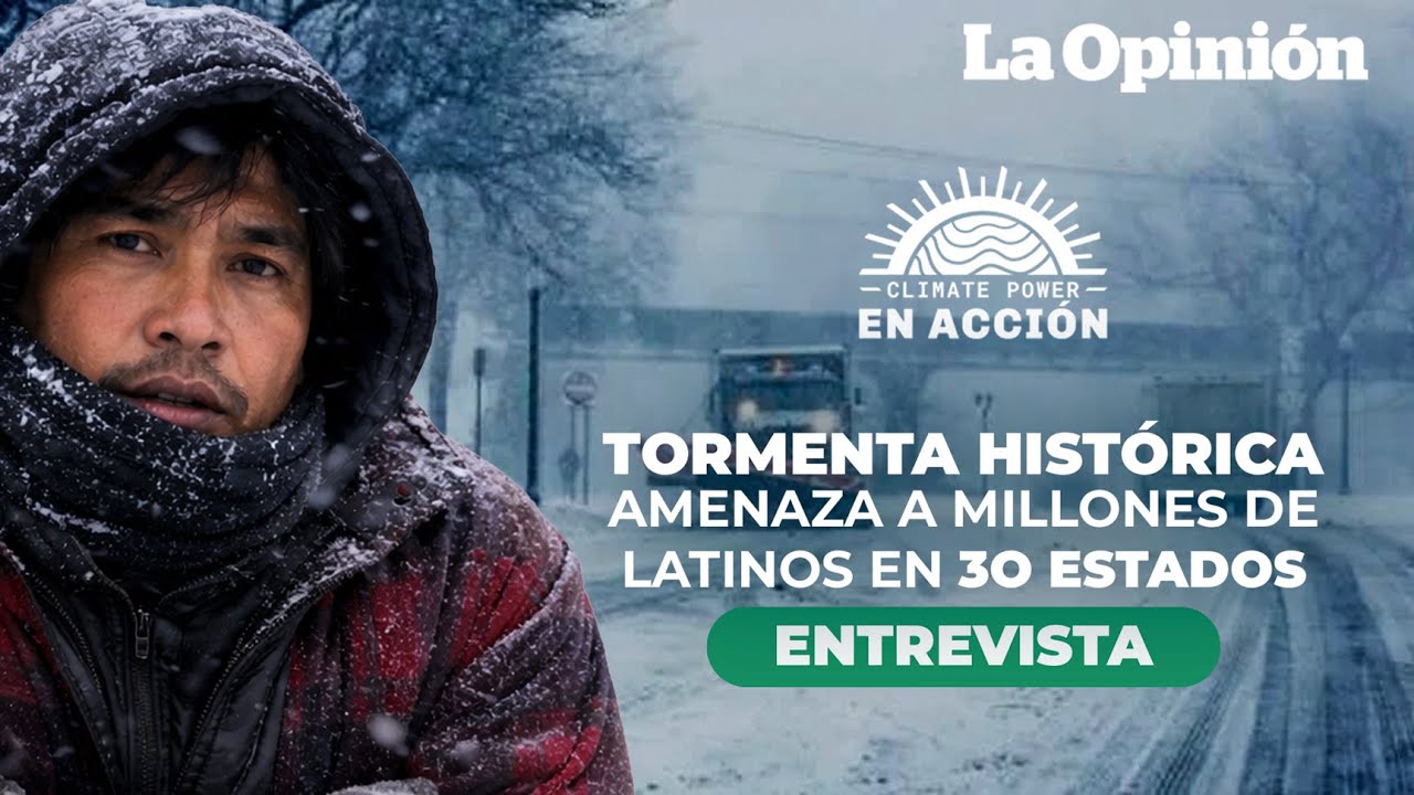 ⚠️ Tormenta de nieve azotará EE.UU. este fin de semana  ¿Por qué es tan peligrosa? / La Opinión