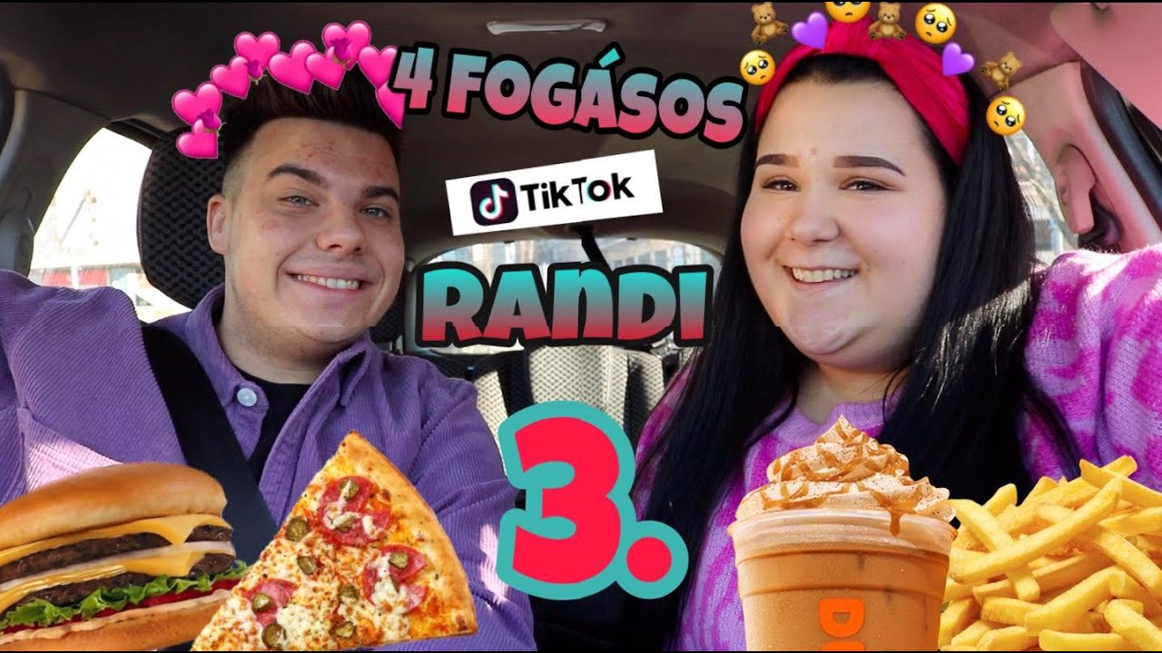 4 Fogásos TikTok Randi Andrissal | Magyar Barbara