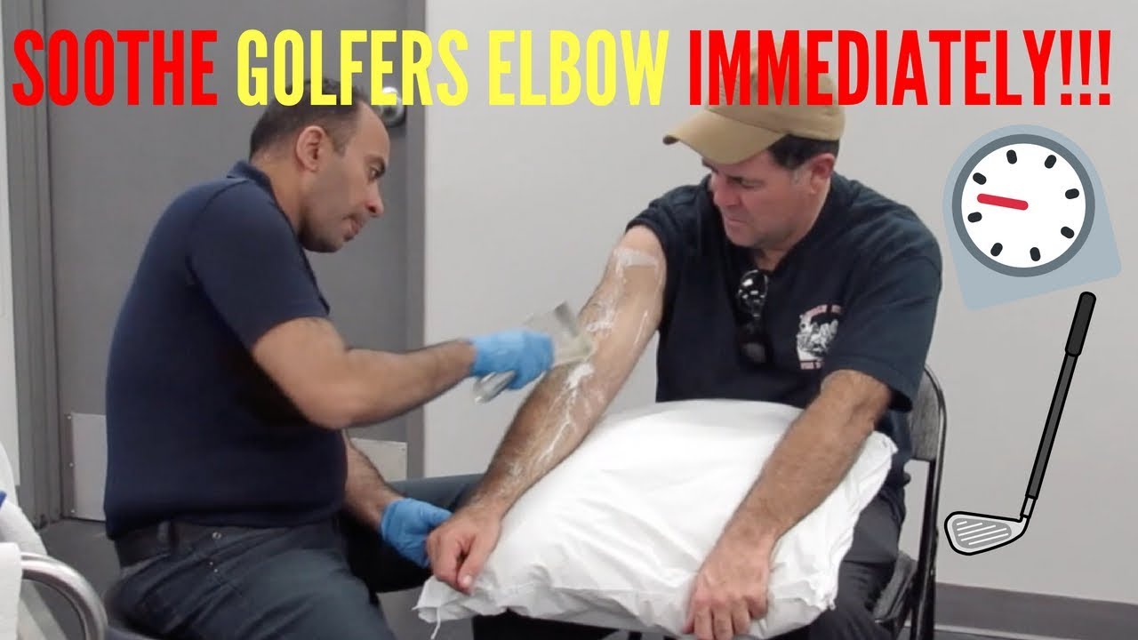 1+ Years Golfer's Elbow Pain Relieved in Moments! (THIS WORKS!!)