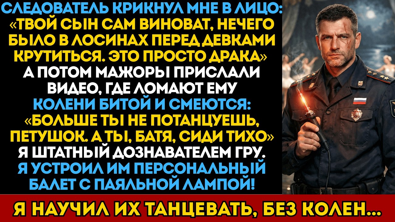 Мажоры взяли биту и сломали сыну колени. Отец взял паяльник и пришёл за ними