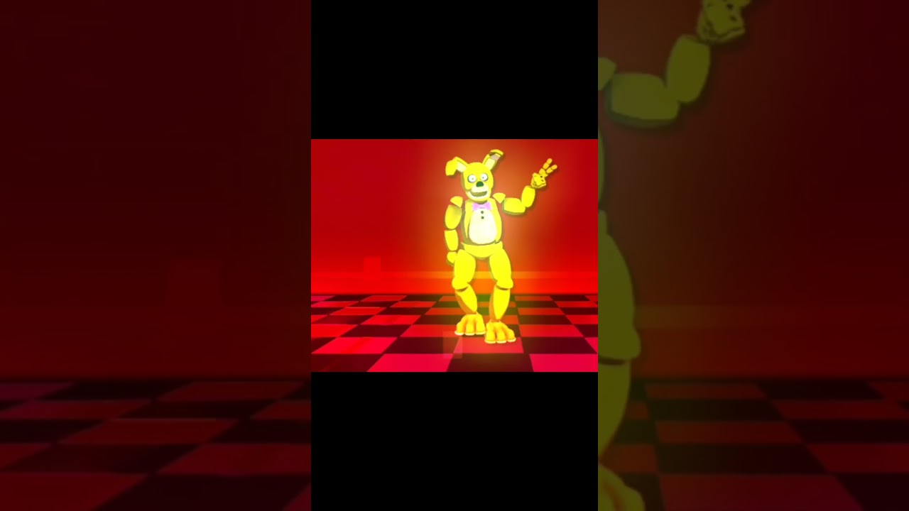 spring trap edit/purple guy/yellow bunny #edit #treanding #trend #fyp #fnaf #springtrap
