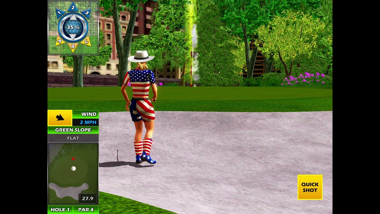 Chipping with different clubs