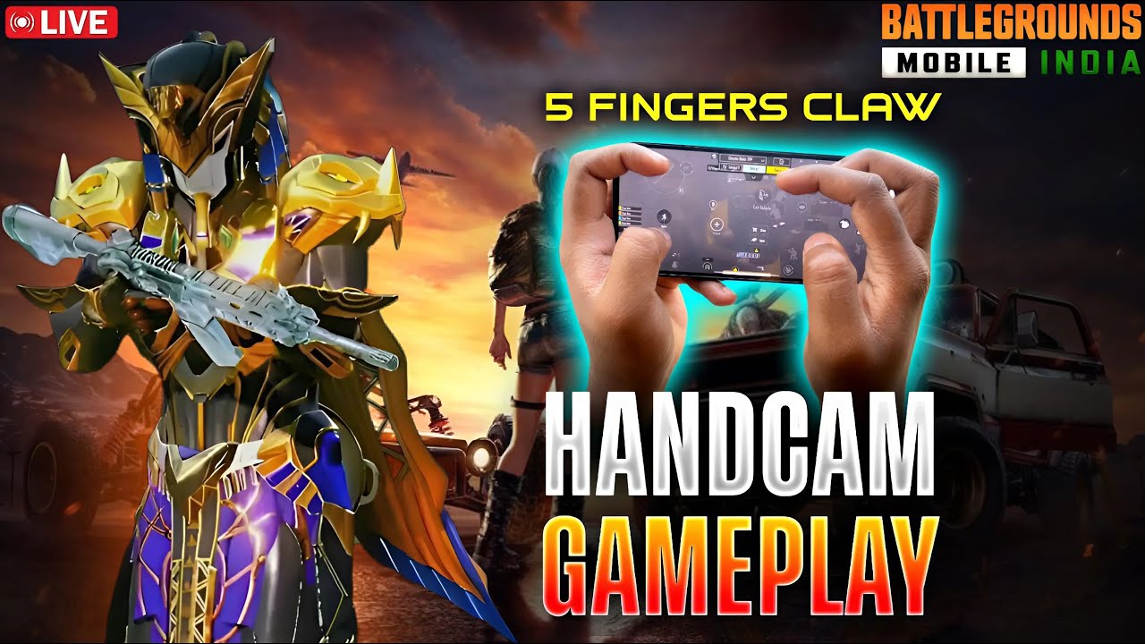 🔴5 FINGER HAND CAM GAME | TELUGU | HINDI @tgsanjayyt  #bgmi #13promax #shortsfeed  #youtubeshorts