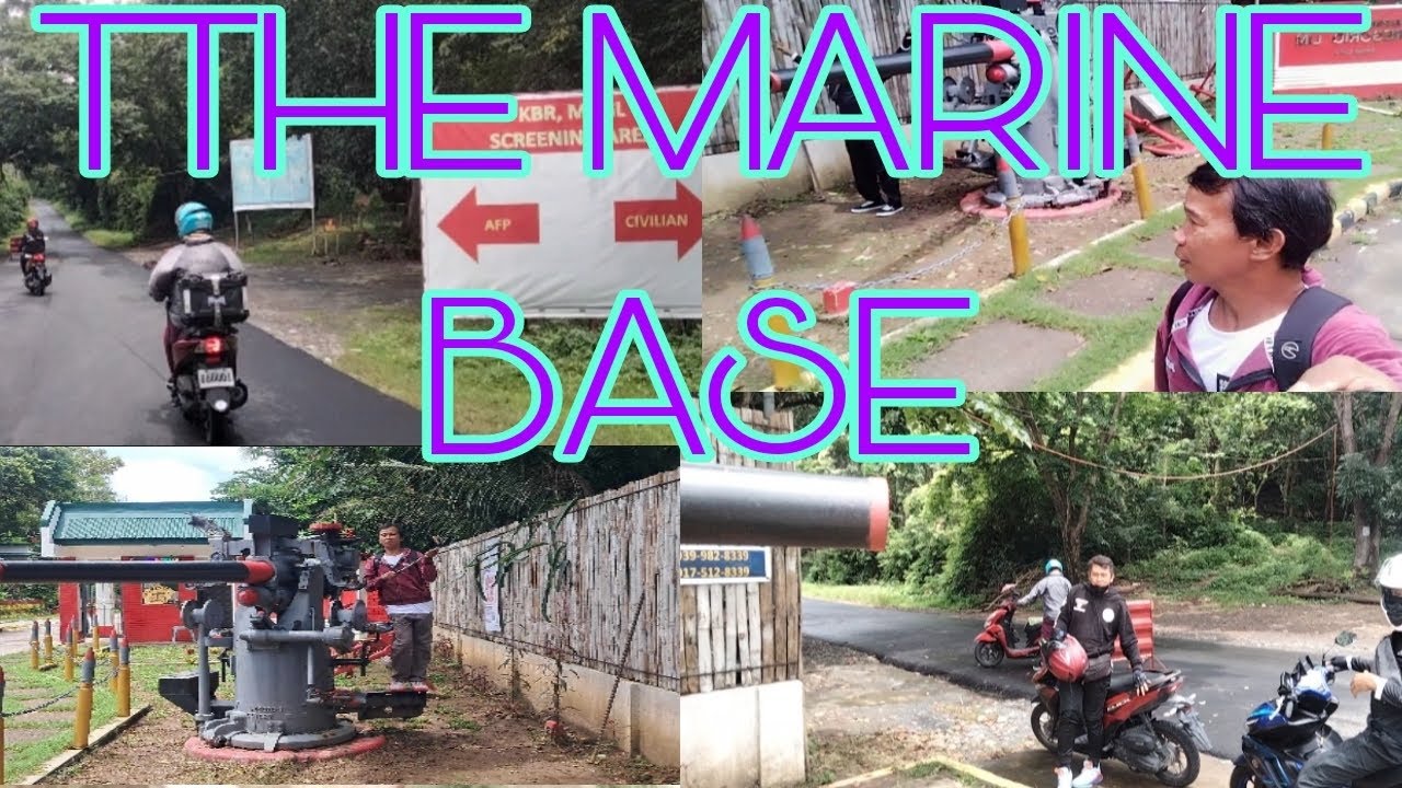 CANYON BINUNGAD SA GATE NG MARINE BASE,TERNATE,CAVITE.#marinebase