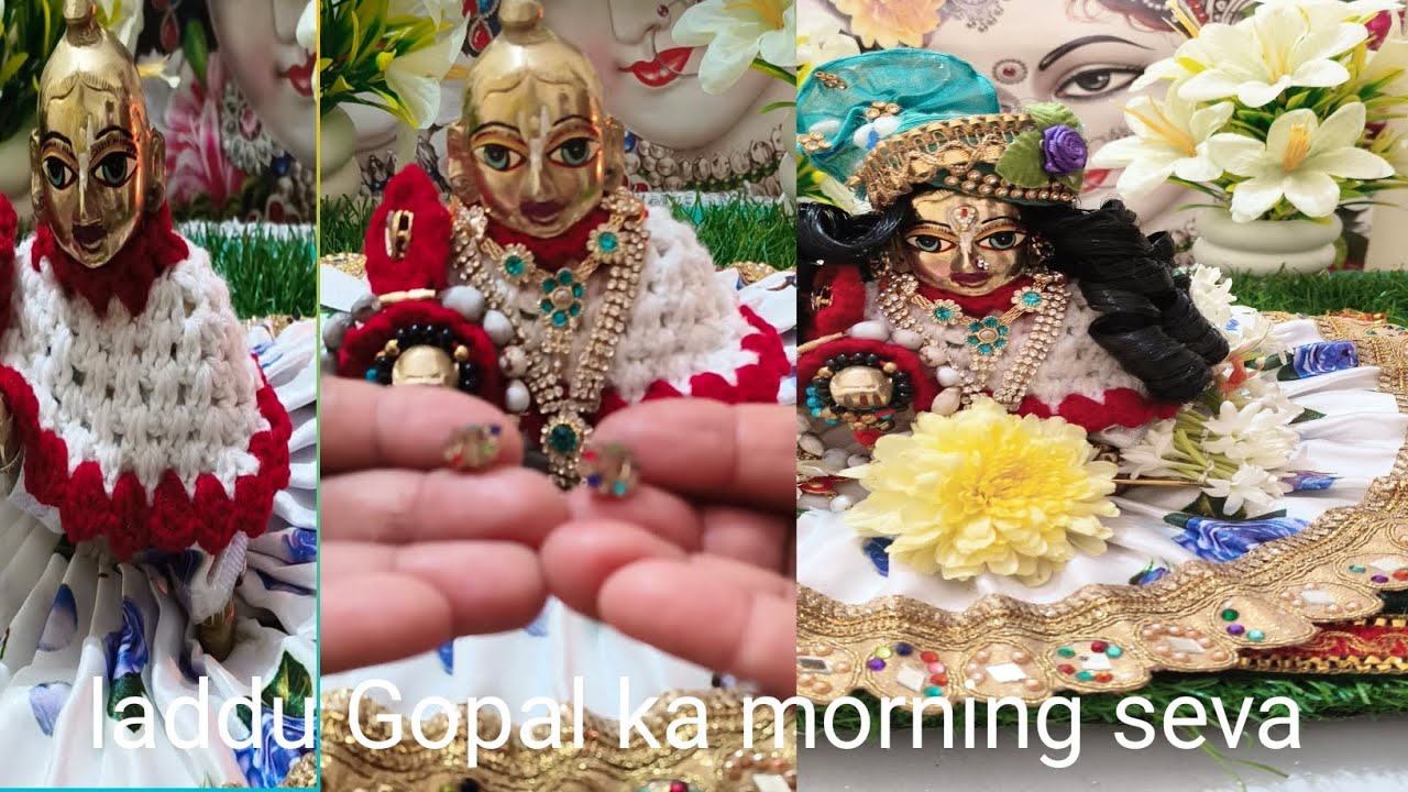 #लड्डू गोपाल# जी का# दिव्य दर्शन#🙏🌹♥️