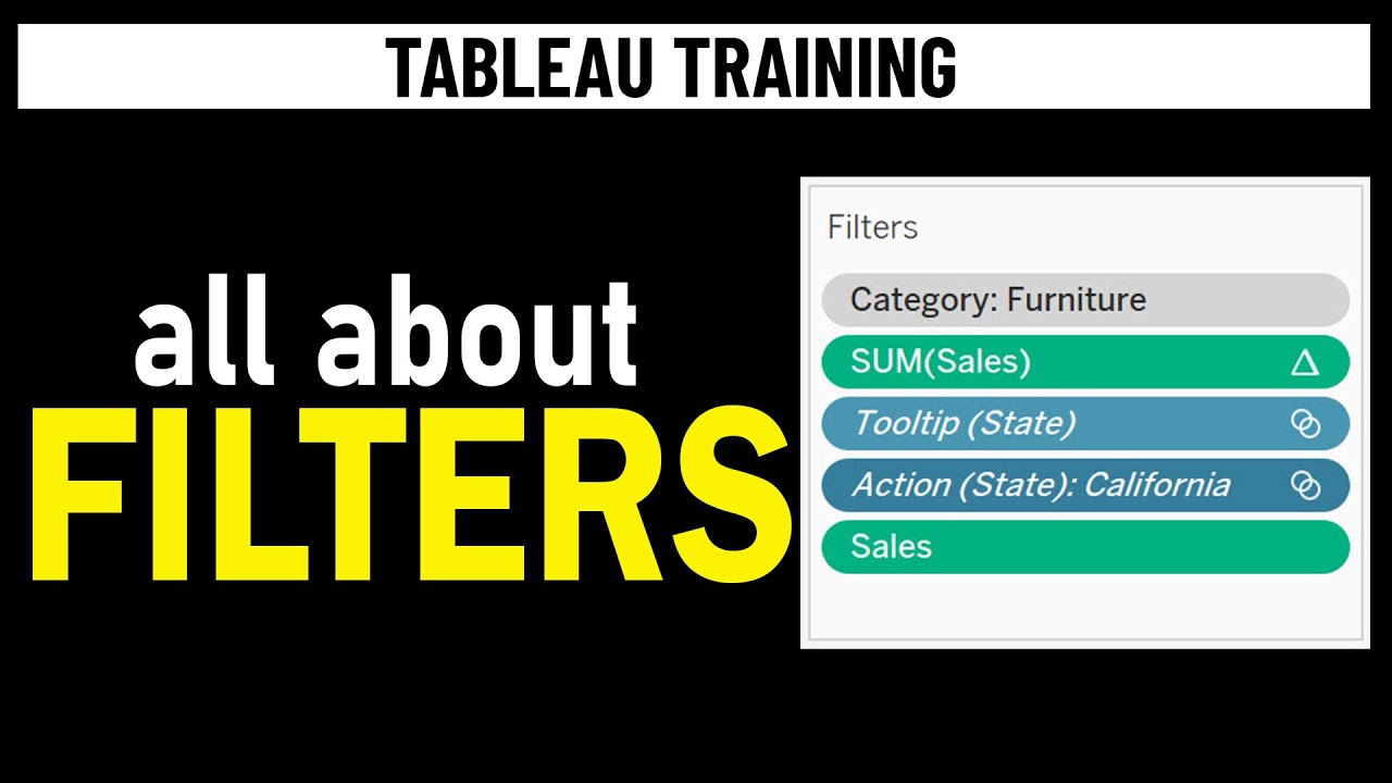 Фильтры Tableau — подробное руководство, включая контекстный фильтр и каскадные фильтры | sqlbelle