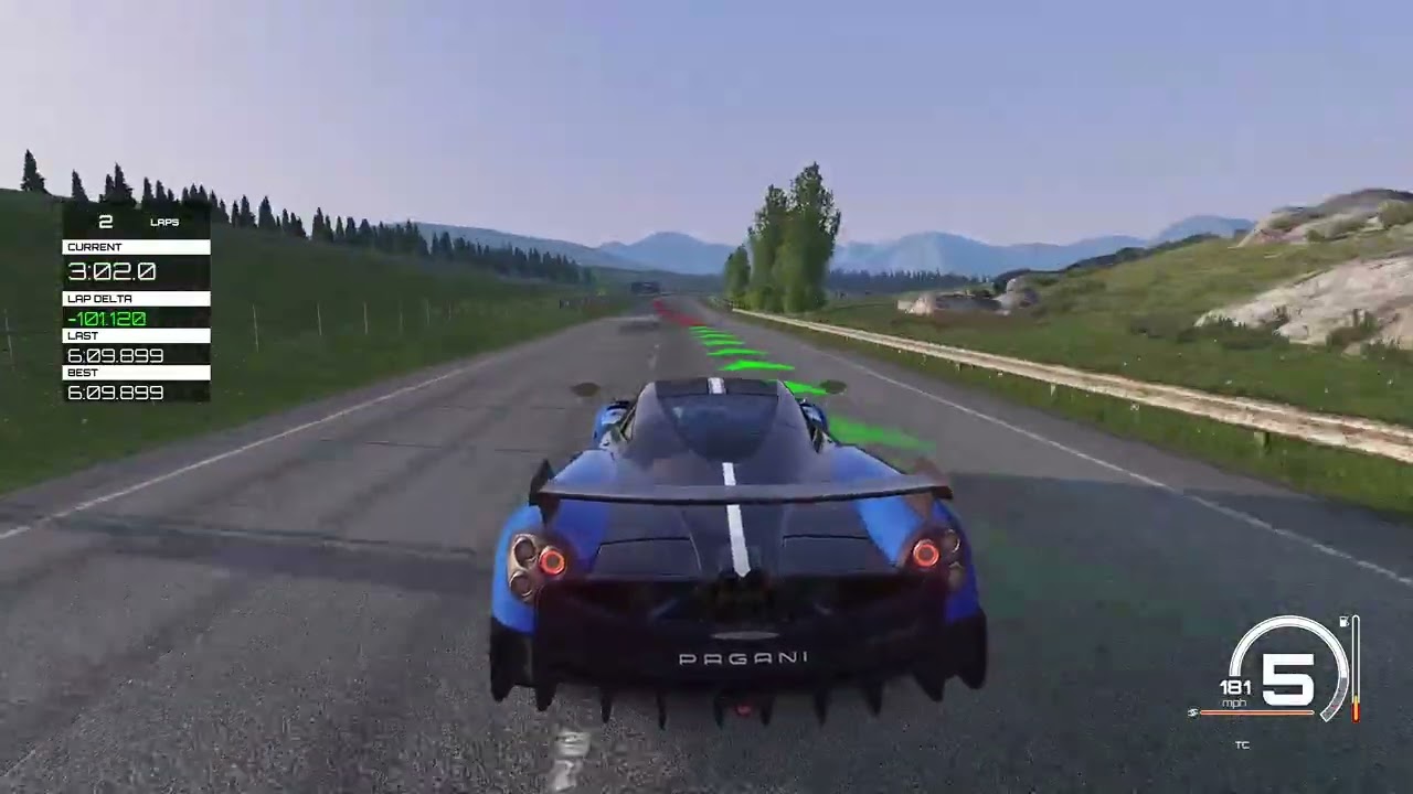 Ripping Around In a pagani :) #foryou #foryou 