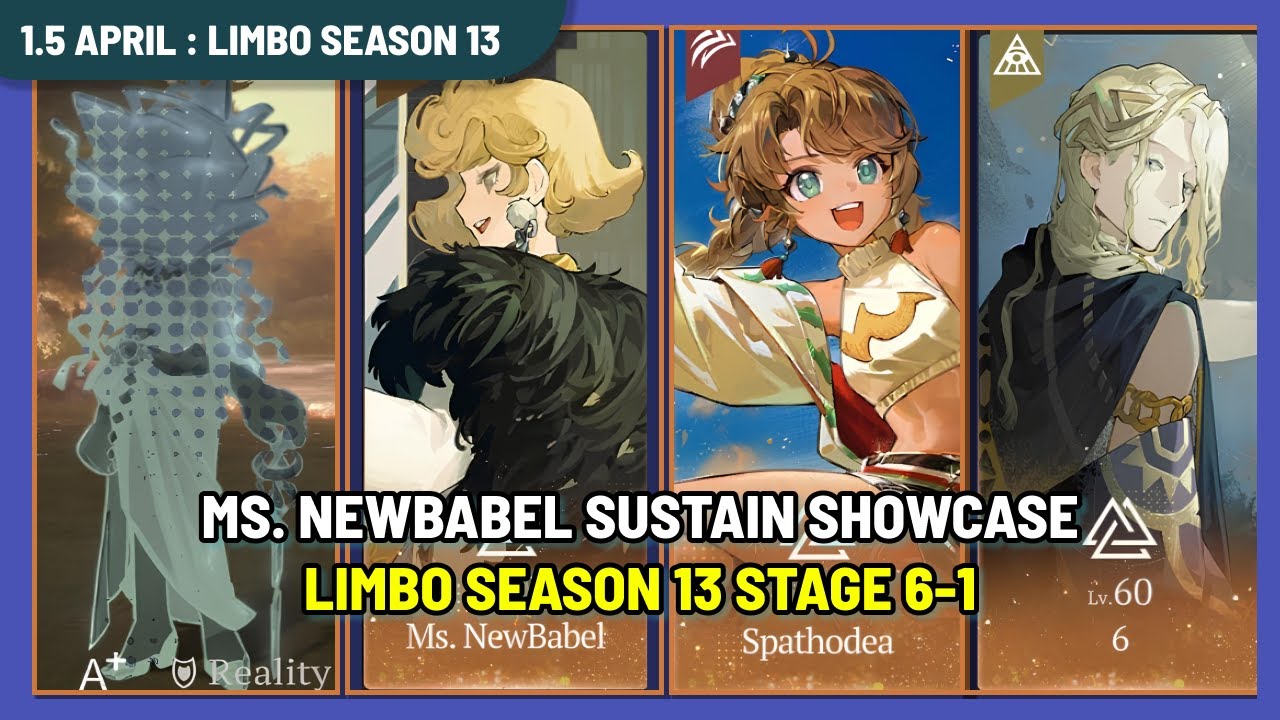 MS. NEWBABEL SUSTAIN SHOWCASE | Reverse : 1999 LIMBO SEASON 13 STAGE 6 - 1 FULL STAR CLEAR