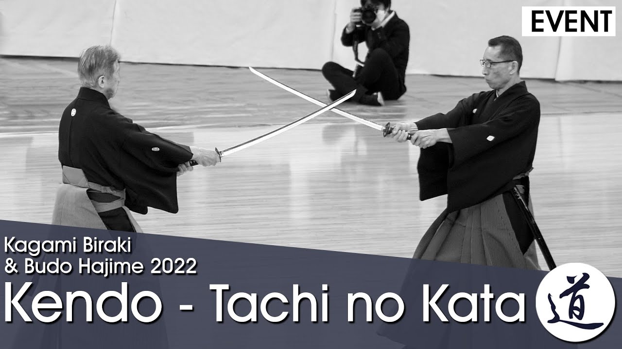 Kendo - Tachi no Kata Demonstration - Kagami Biraki 2022 - 1/2