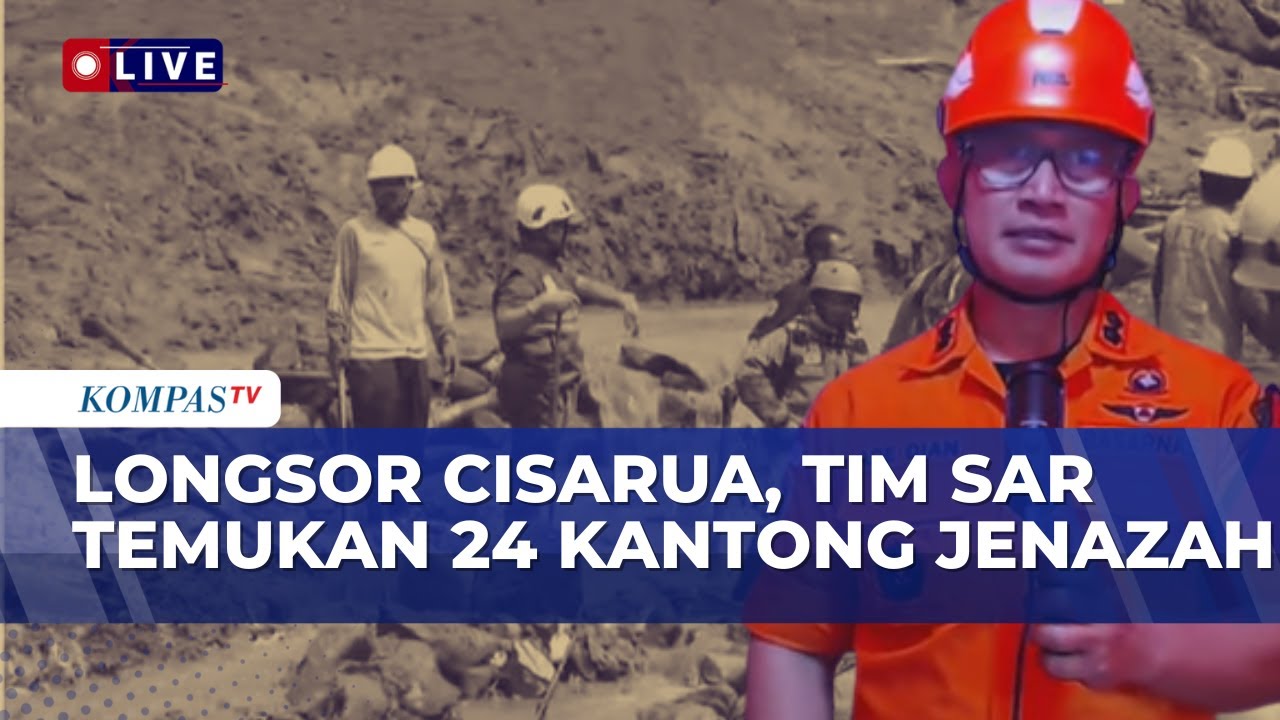 [FULL] Update Longsor Cisarua, Kakansar: Total 24 Kantong Jenazah Diserahkan ke TIM DVI Polda Jabar