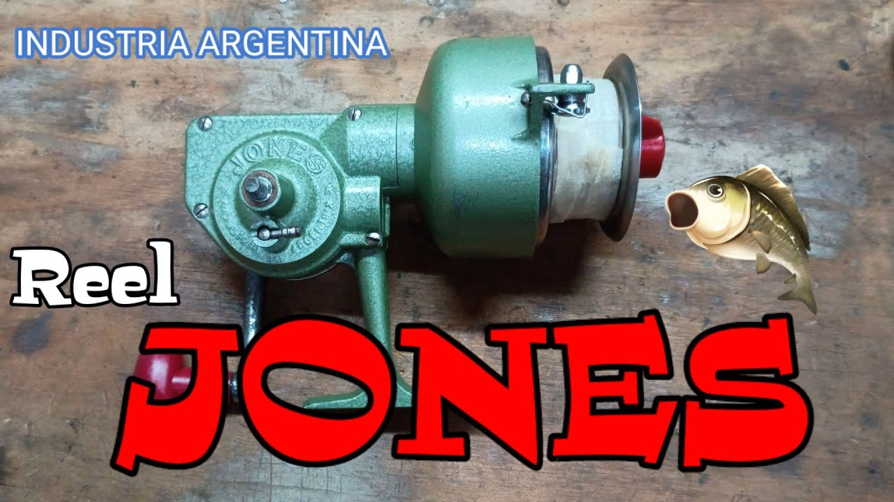 como DESARMAR, REPARAR y MANTENIMIENTO DE un REEL JONES con BIELA. un RARO de la INDUSTRIA ARGENTINA