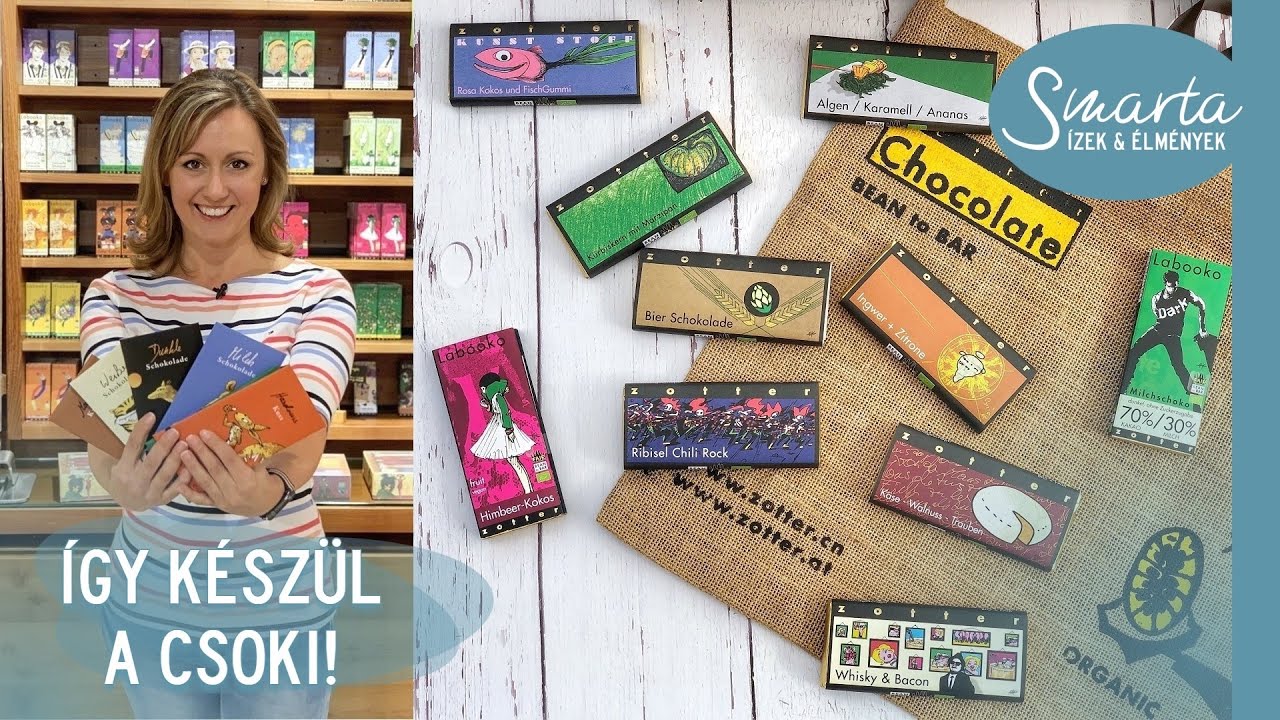 Hogyan készül a csokoládé? I Smarta és a Zotter csokigyár