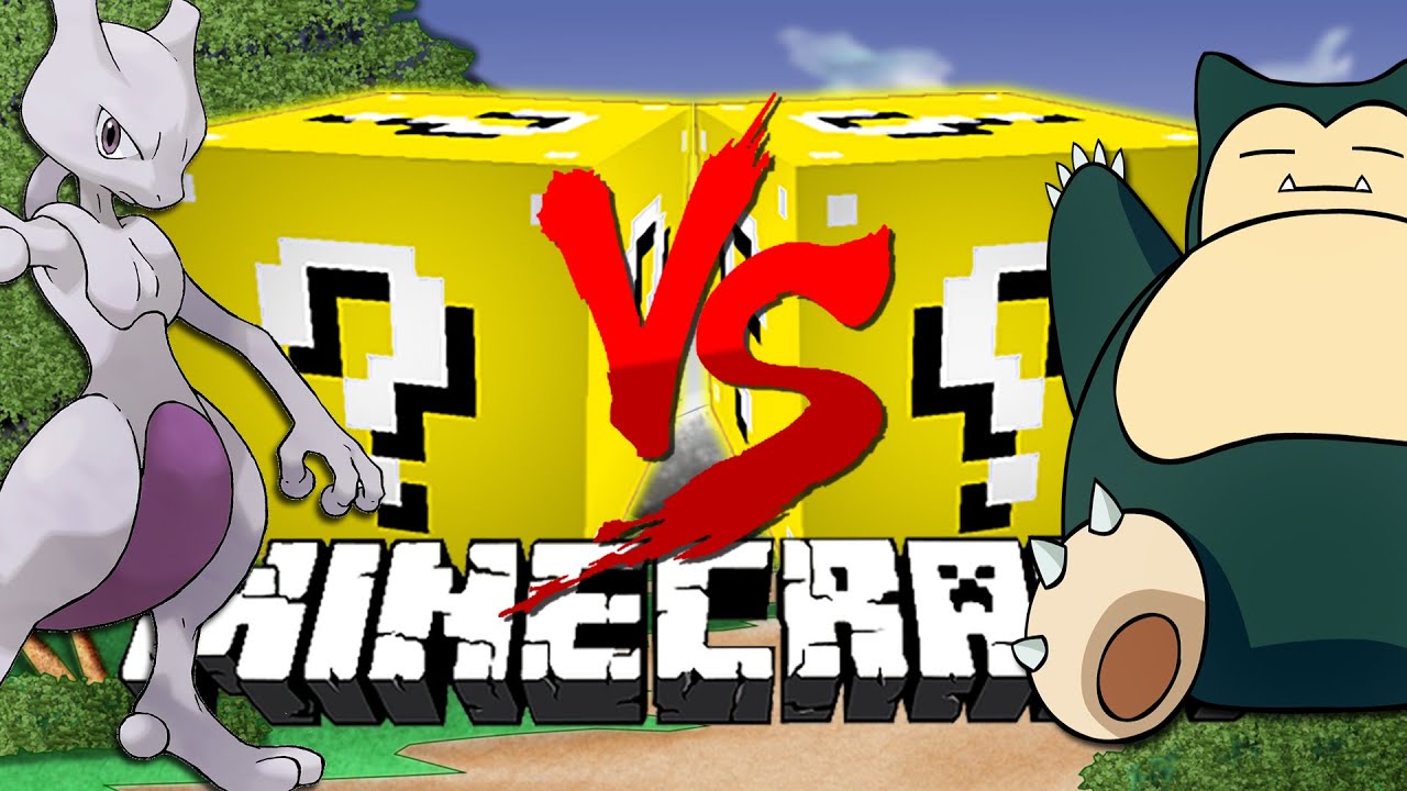 Minecraft: POKEMON LUCKY BLOCK CHALLENGE | Pokemon Battle!!