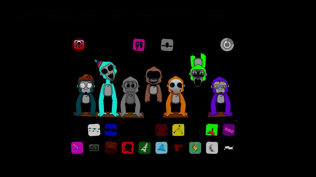 Gorilla tag horror mod mix #GorillaTag #incredibox 
