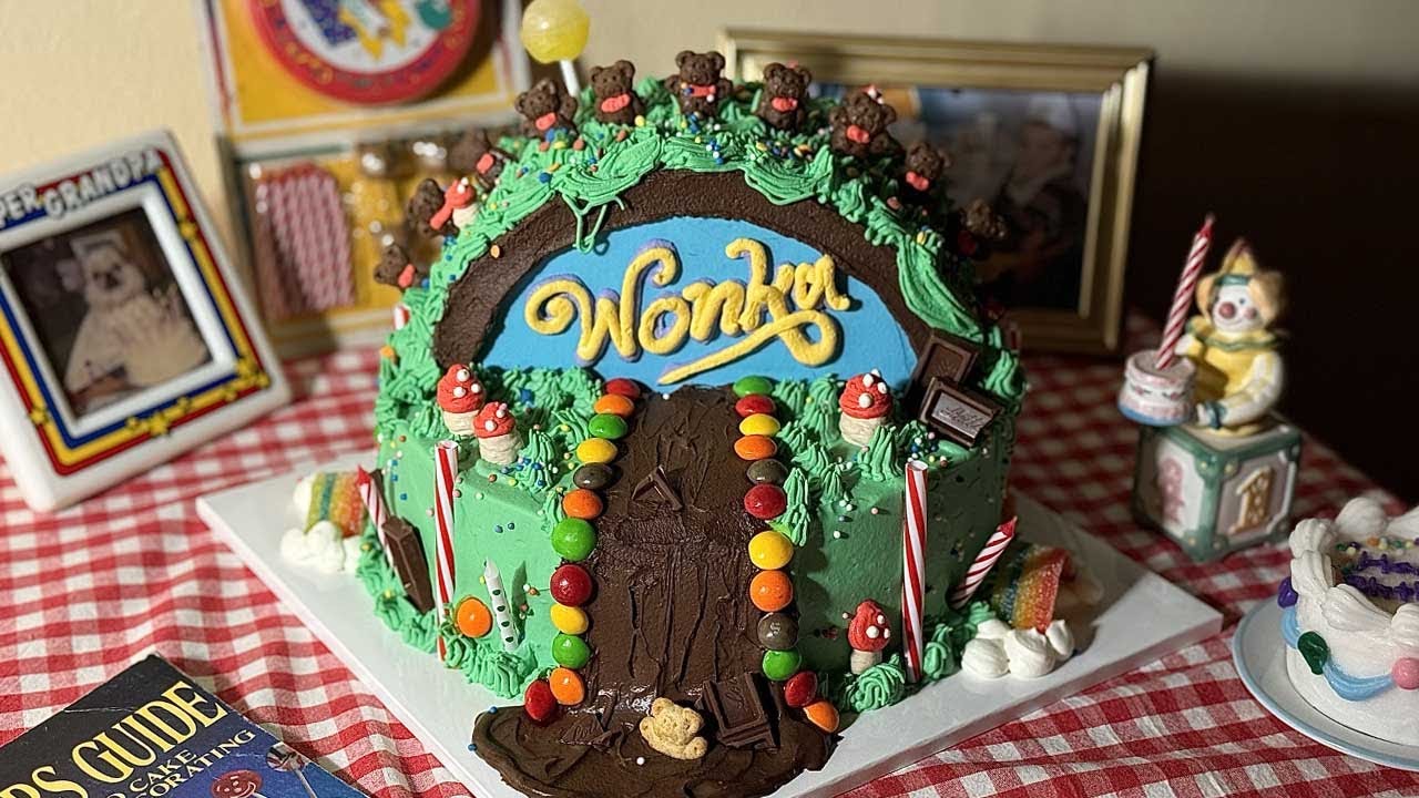 찰리와 초콜릿공장 케이크 / Charlie And The Chocolate Factory Cake / チャーリーとチョコレート工場のケーキ