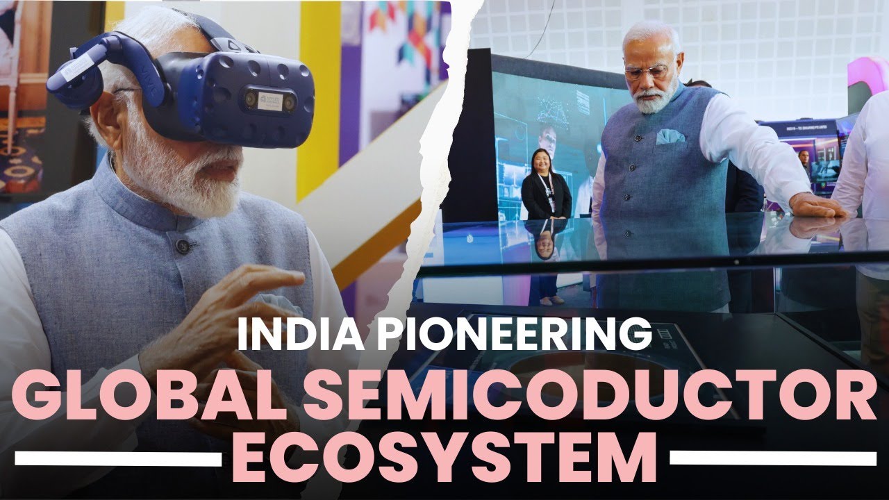 From Charkha to Chips: Tracing India's Semiconductor Journey | PM Modi at SemiconIndia Exhibition