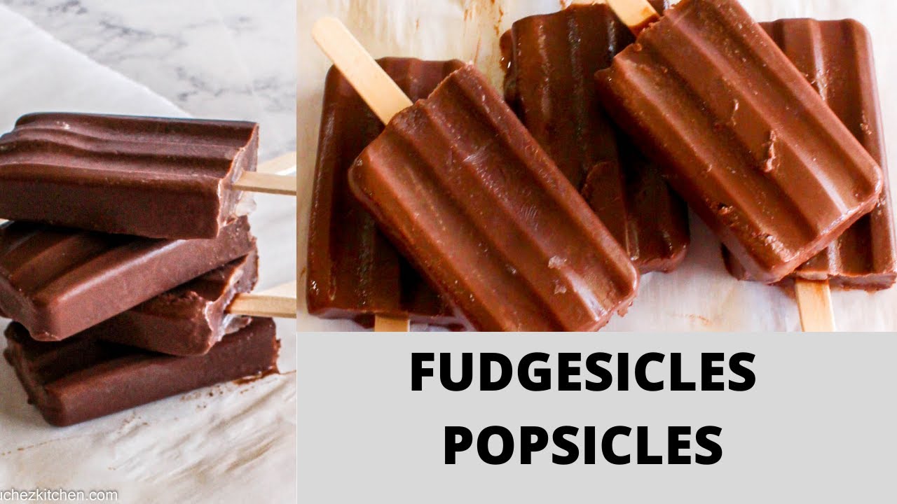 Homemade Fudgesicles RECIPE/ FUDGE POPS