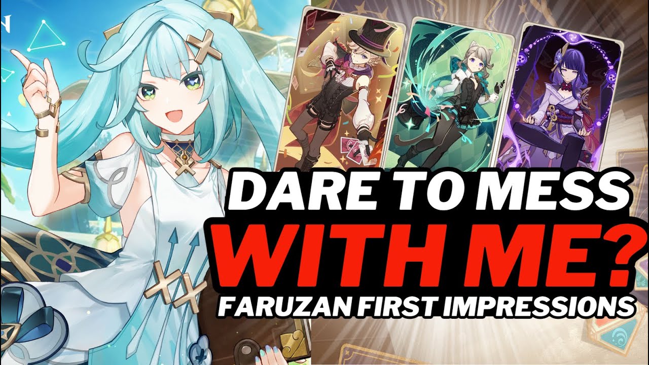 FARUZAN FIRST IMPRESSIONS || Genshin Impact TCG + Bonus Matches