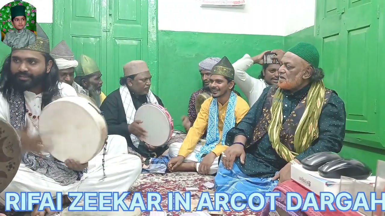 RIFAI ZEEKAR IN ARCOT DARGAH, VIJAYAPURA,      KARNATAKA
