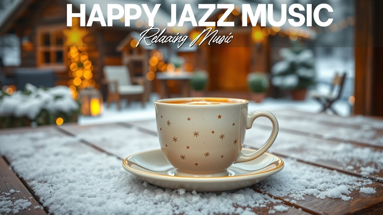 Elegant Winter Jazz ~ Soft Morning Coffee Jazz Music & Bossa Nova Instrumental for Stress Relief