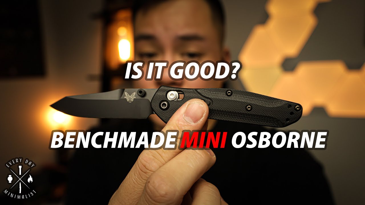 IS IT GOOD?! | Benchmade Mini Osborne 945BK-1