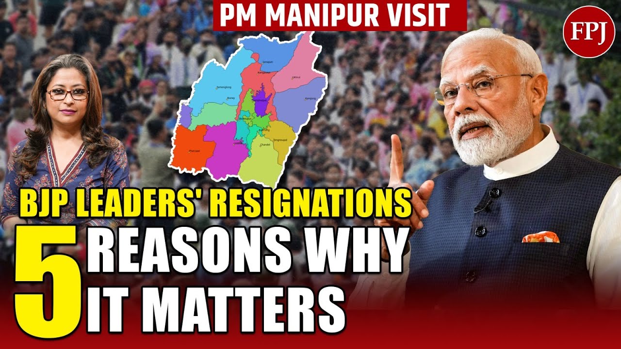 Manipur BJP Crisis: 43 Leaders Quit Ahead of PM Modi’s Visit | Afrida Rahman Ali Explains